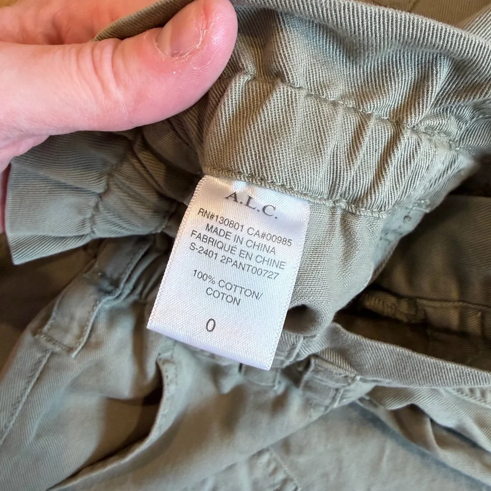 A.L.C • Augusta Green Pant - Picture 7 of 8